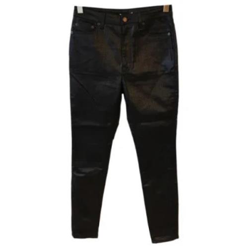 Pre-owned Svart bomull Saint Laurent Jeans