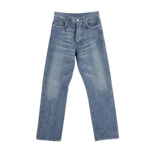 Pre-owned Blå bomull Gucci Jeans