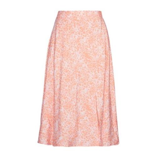 Lavinia Ladonna Skirt Aop - Salmon Dot