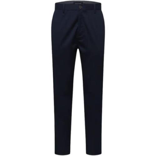 Blå Cleancutcopenhagen Milano Jersey Pants Bukse