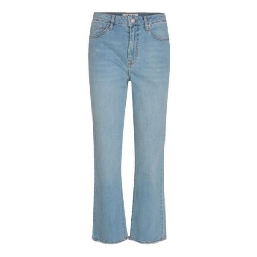 Utslåtte jeans