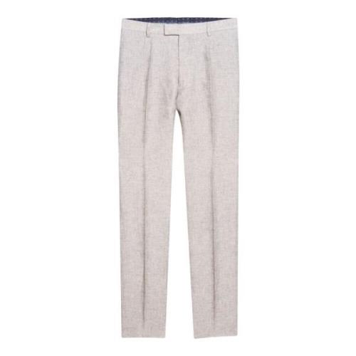 Beige Oscar Jacobson Denz Trousers Bukser & Jeans