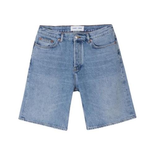 Blå Eddie Denim Shorts