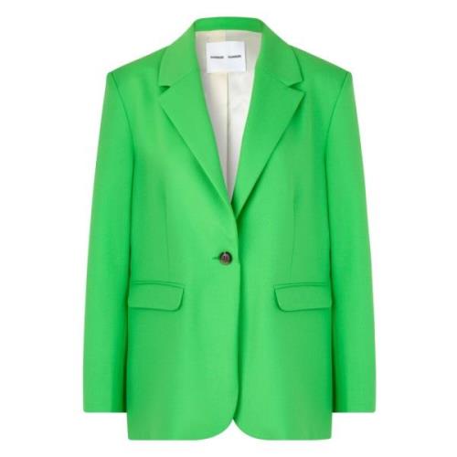 Oversized Vibrant Green Blazer 13103