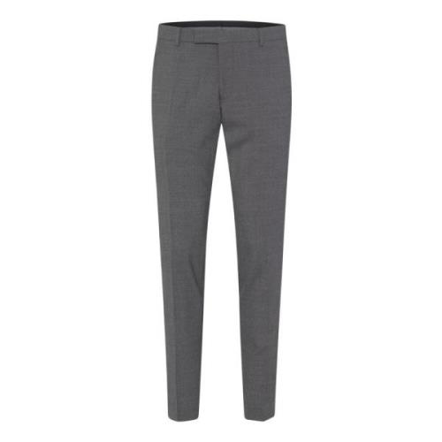 Grey Oscar Jacobson Damien Trouser Bukser & Jeans