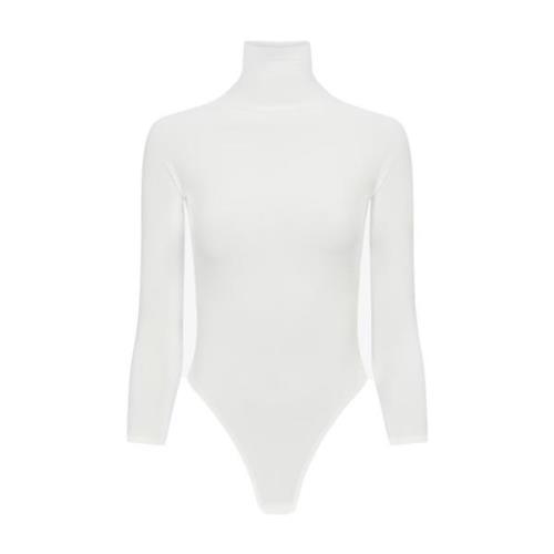 Blanc High-Necked Body Top