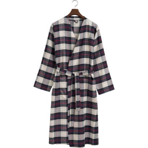 Multi Gant Gant Flannel Morgenkåpe Robe