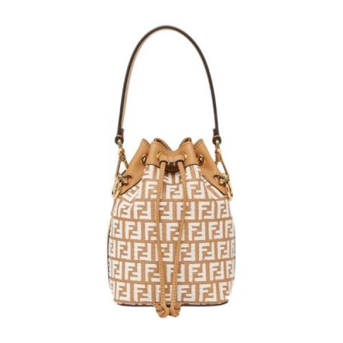 Chenille Tapestry Bucket Bag