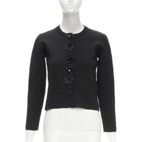 Pre-owned Svart stoff Fendi Cardigan