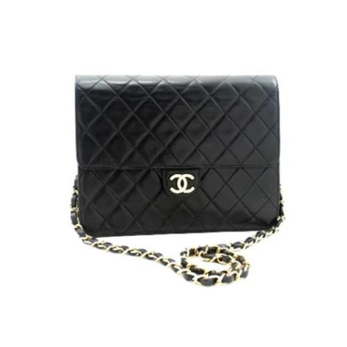 Pre-owned Svart skinn Chanel Flap Bag