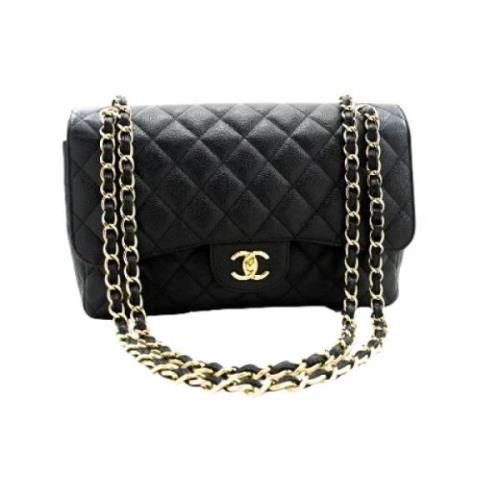 Pre-owned Svart skinn Chanel Flap Bag