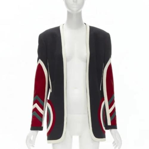 Pre-owned Svart acetat Moschino Blazer