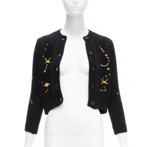 Pre-owned Svart ull Dior Cardigan