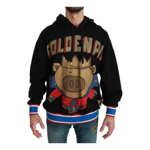 Black Sweater Pig of the Year Hooded