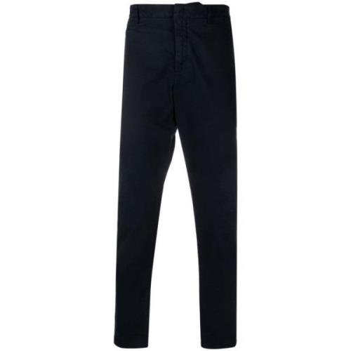 Marineblå Tapered Chinos