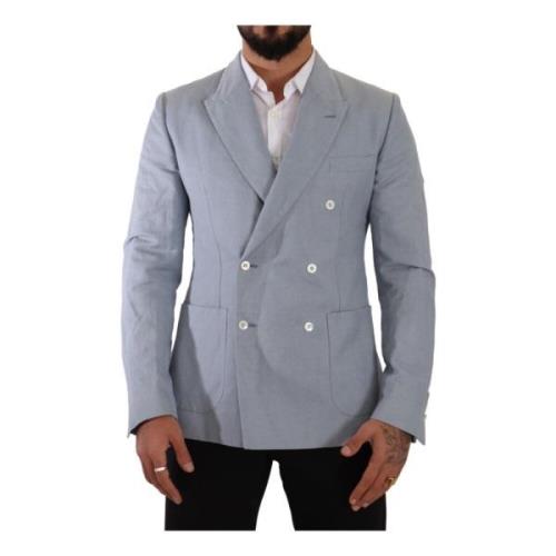 Slim Fit Dobbeltspent Blazer