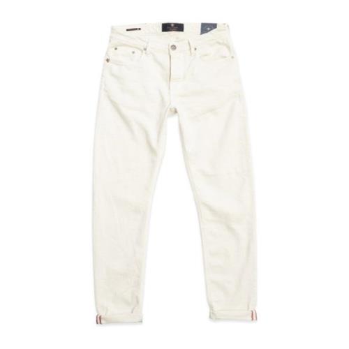 Hvit Blue De Genes Vinci Color Jeans Bukse