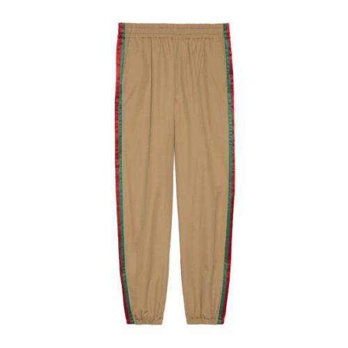 Grønne Web-Stripe Track Pants