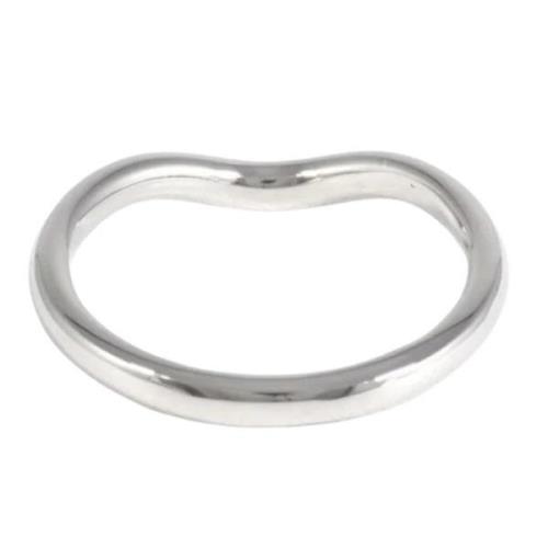 Pre-owned Solv Platinum Tiffany & Co. Ring