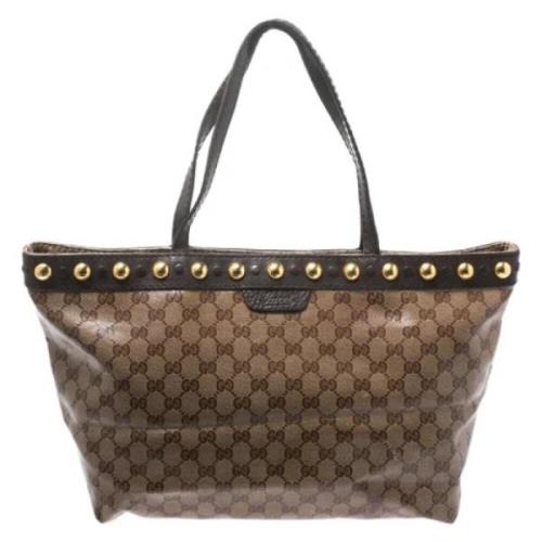 Pre-owned Beige skinn Gucci Tote