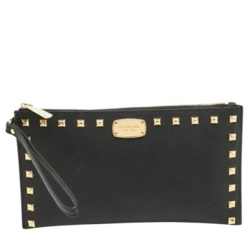 Pre-owned Svart skinn Michael Kors Clutch