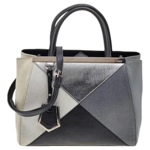 Pre-owned Flerfarget skinn Fendi Tote