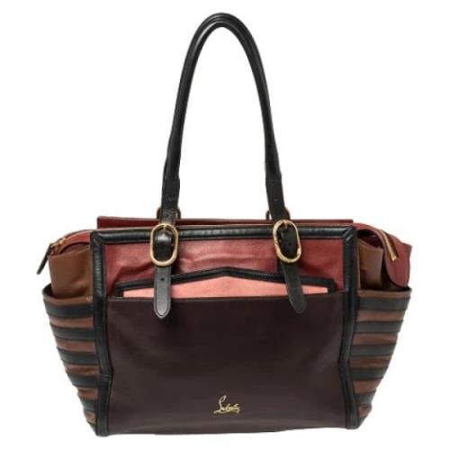 Pre-owned Flerfarget skinn Christian Louboutin Tote