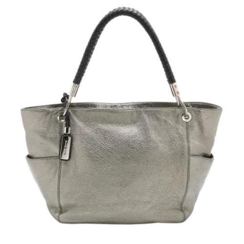 Pre-owned Metallisk skinn Michael Kors Tote