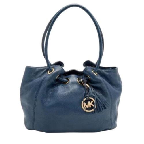 Pre-owned Bla skinn Michael Kors Tote