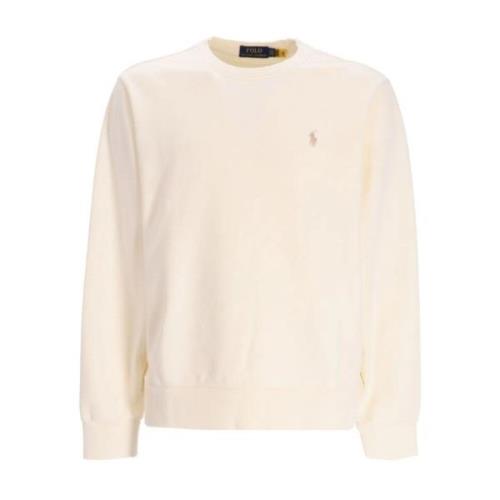 Hvite Sweaters med Brodert Pony