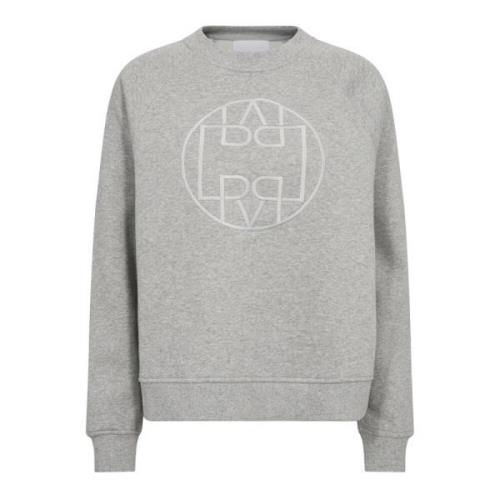 Nuka 7 - Lys Grå Melange Sweatshirt