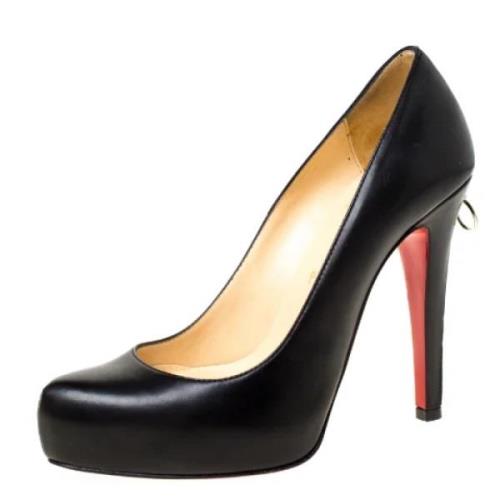 Pre-owned Svart skinn Christian Louboutin haeler