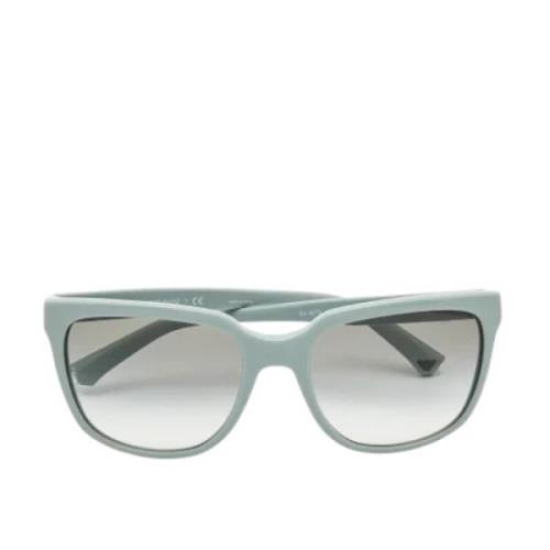 Pre-owned Green Acetate Armani solbriller