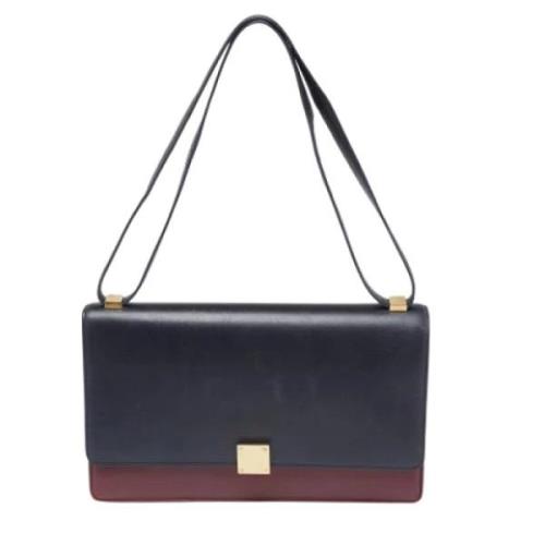 Pre-owned Svart skinn Celine skulderveske