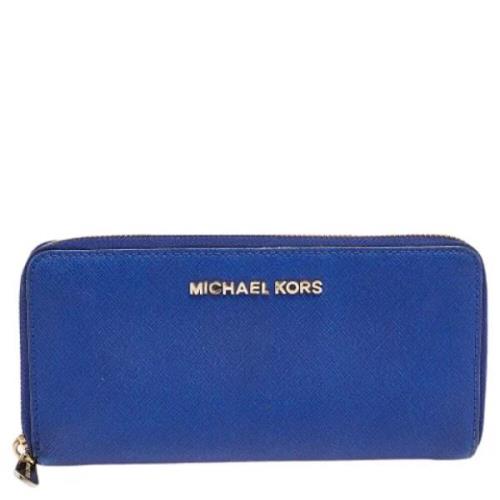 Pre-owned Bla Michael Kors lommebok i skinn