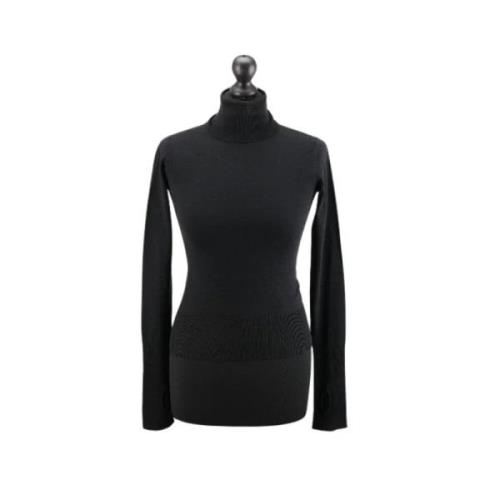 Pre-owned Svart ull Yves Saint Laurent Top