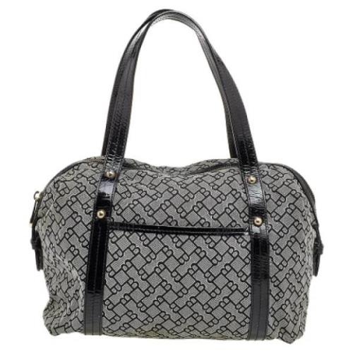 Pre-owned Gra lerret Bally Tote