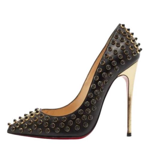 Pre-owned Svart skinn Christian Louboutin haeler