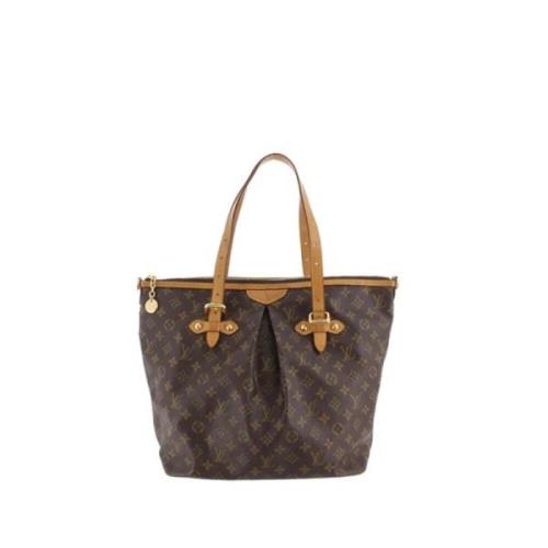 Pre-owned Brunt skinn Louis Vuitton Palermo