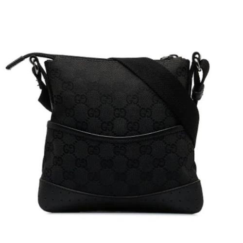 Pre-owned Svart skinn Gucci Crossbody Bag