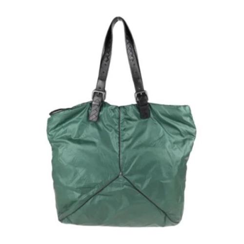 Pre-owned Grønt lerret Bottega Veneta Tote