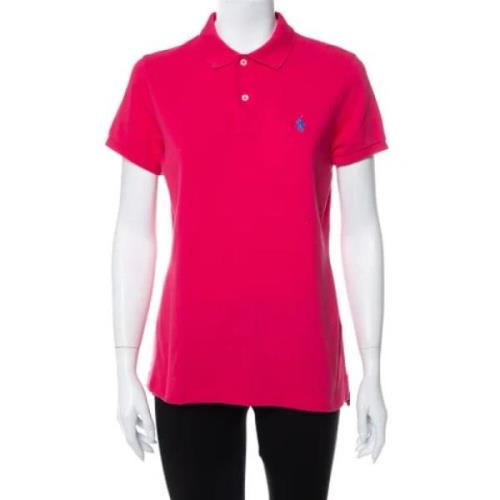 Pre-owned Rosa bomull Ralph Lauren Polo