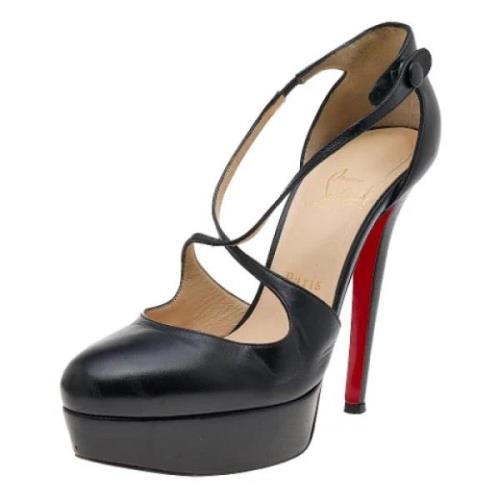 Pre-owned Svart skinn Christian Louboutin haeler