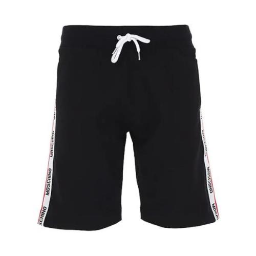Stilige svarte Bermuda-shorts for menn