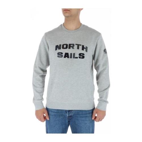 Grå Langarmet Sweatshirt