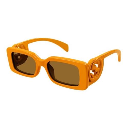 Oransje Solbriller med Original Etui