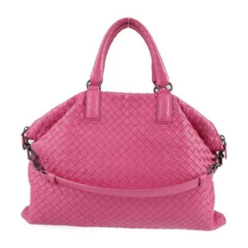 Pre-owned Rosa skinn Bottega Veneta veske