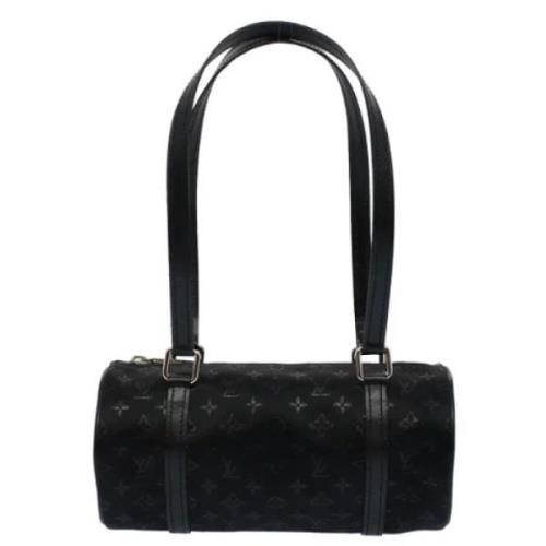 Pre-owned Svart lerret Louis Vuitton Papillon