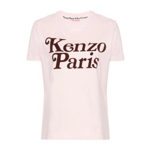 Rosa T-skjorter og Polos med 'Kenzo Paris' Print