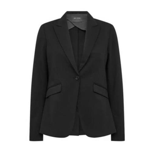 Klassisk Charm Blazer Svart